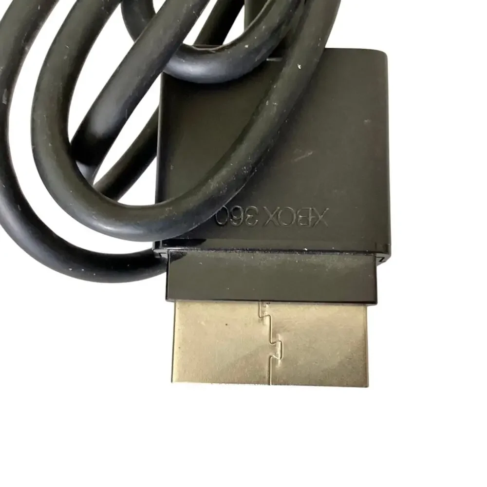 Official OEM Microsoft Xbox 360 AV Composite Audio/Video Cable RCA
